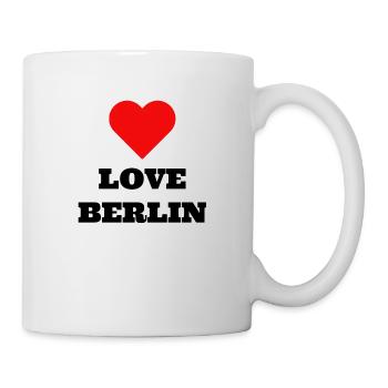 LOVE BERLIN - Tasse - Weiß - Rechts
