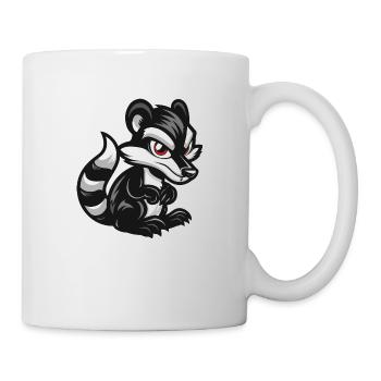 stinktier - Tasse - Weiß - Rechts
