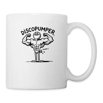 Der Discopumper - Tasse - Weiß - Rechts