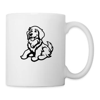 Dog Comic Animal - Mug - white - Right