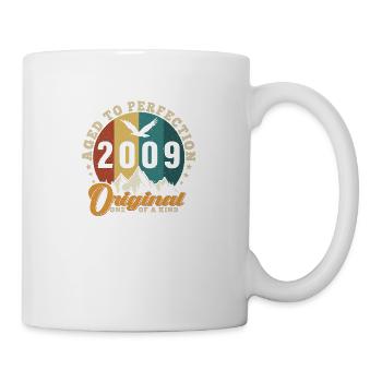 Les légendes sont nées en 2009 Vintage - Mug blanc - blanc - Droite