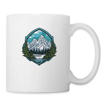 Mountains 5 - Mug - white - Right
