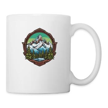 mountains mountains - Mug - white - Right