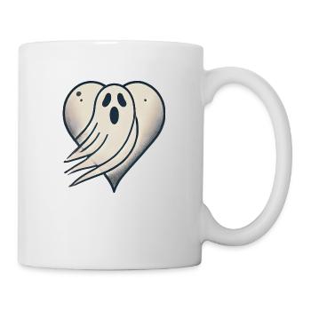 Geisterherz - Tasse - Weiß - Rechts