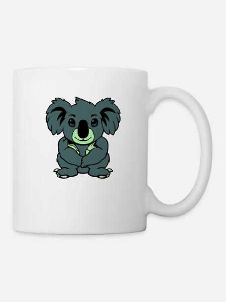 koalabär comic tier - Tasse - Weiß