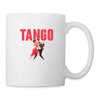 It's A Great Day For Tango Latin Music Tango Dance - Tasse - Weiß - Rechts