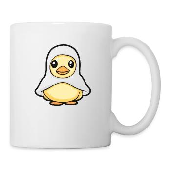 Duck Halloween Comic Ghost - Mug - white - Right