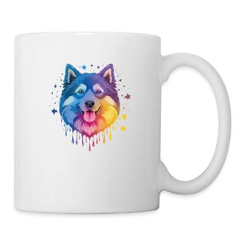 Finnische Lapphund Farben - Tasse - Weiß - Rechts