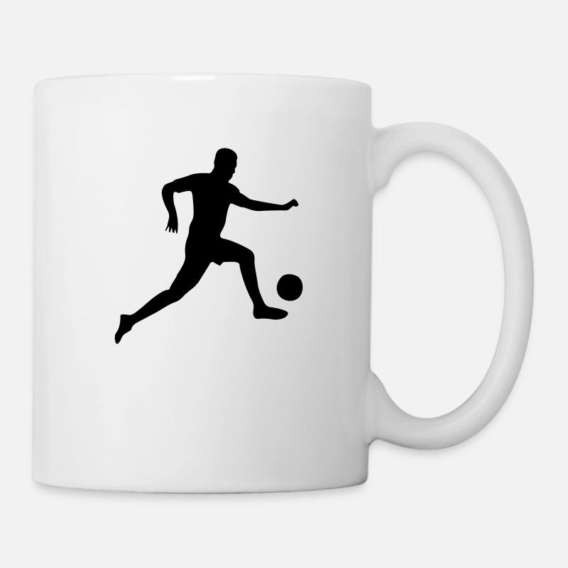 fußballer - Tasse - Weiß
