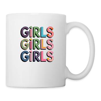 Girls Girls Girls - Tasse - Weiß - Rechts