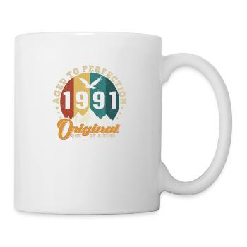 The legends were born in 1991 Vintage - Mug - white - Right