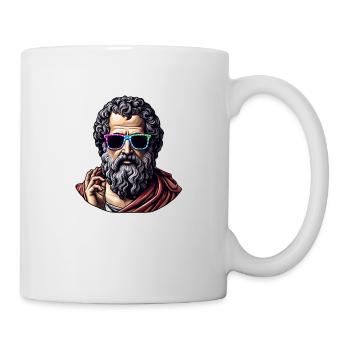 Philosophe cool - Mug blanc - blanc - Droite