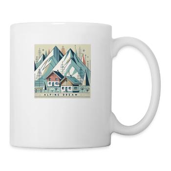 Alpine dream - Mug - white - Right