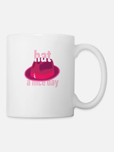 Hat a Nice Day - Mug - white