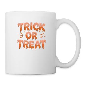 Trick or Treat - Tasse - Weiß - Rechts