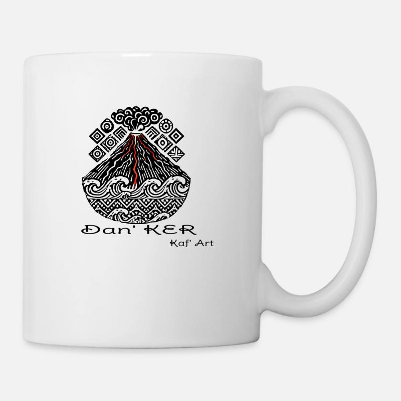 974 DAN KER 2 - Mug blanc - blanc