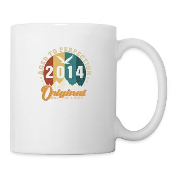 Les légendes sont nées en 2014 Vintage - Mug blanc - blanc - Droite
