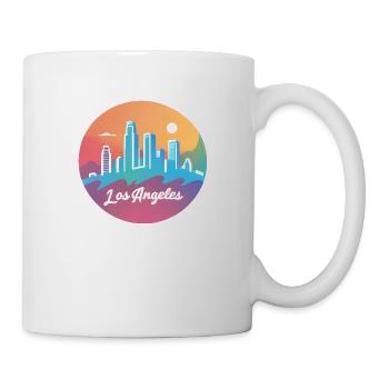 Los Angeles Kalifornien USA - Tasse - Weiß - Rechts