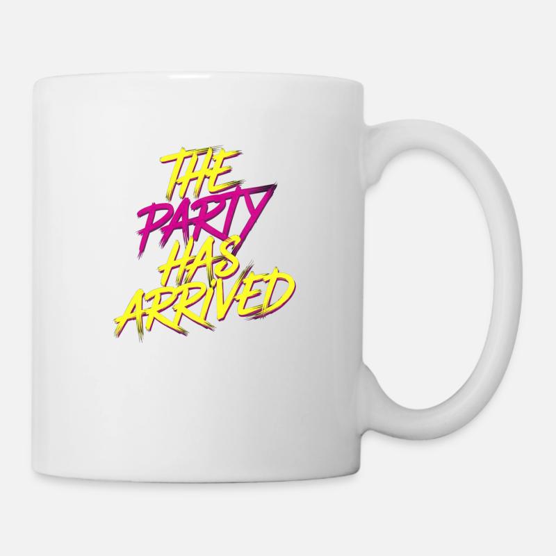 The Party Has Arrived 17 - Tasse - Weiß
