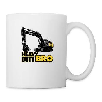 Schwerlastbetrieb - Tasse - Weiß - Rechts