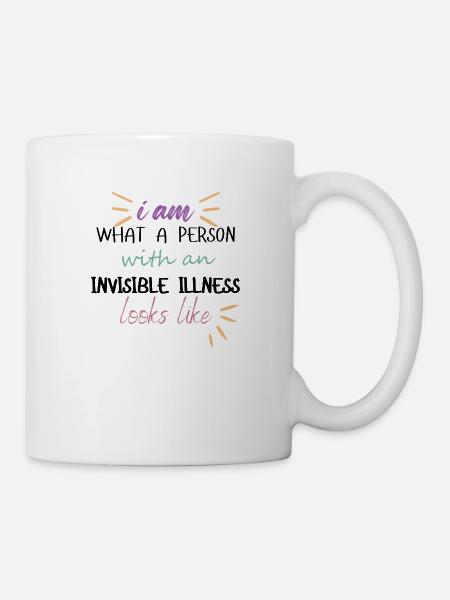 I am - dark - Mug - white