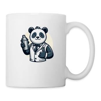 Panda Bear Cocktail Shaker - Mug - white - Right