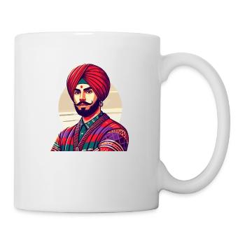 Indien Homme New Delhi - Mug blanc - blanc - Droite