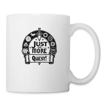 Just One More Quest - Mug - white - Right