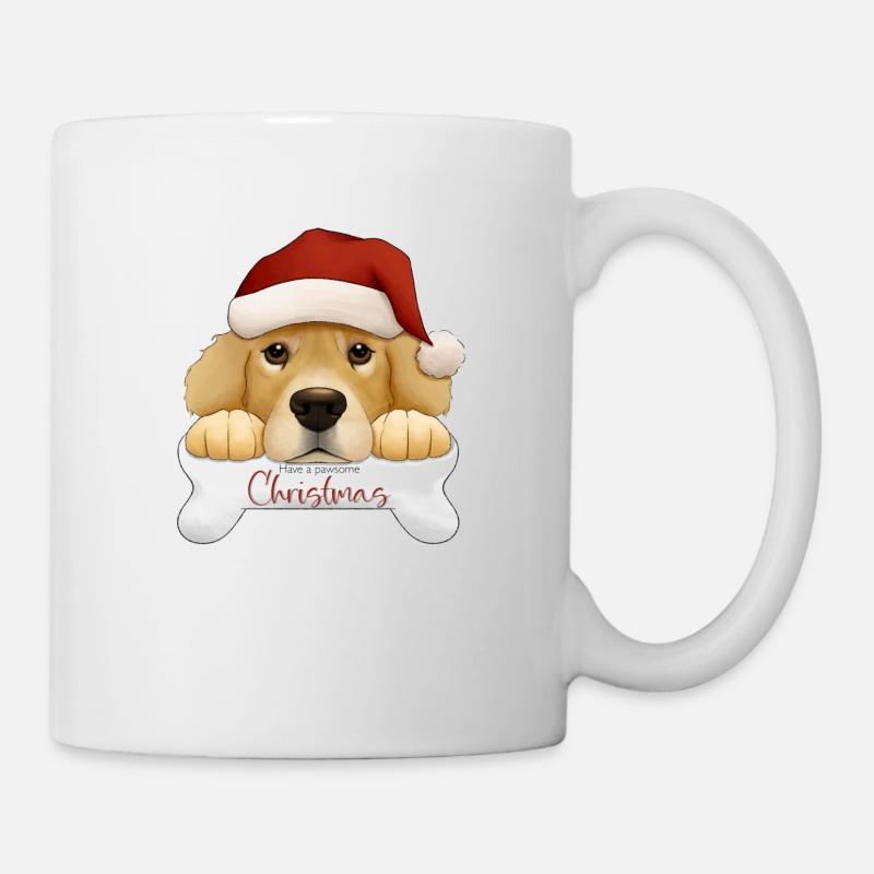 Have a Pawsome Christmas - Tasse - Weiß