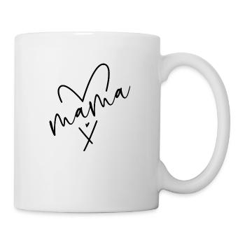 DZ00013 MAMA LOVE - Mug blanc - blanc - Droite