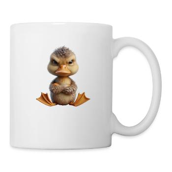 Küken grimmig 3 - Tasse - Weiß - Rechts