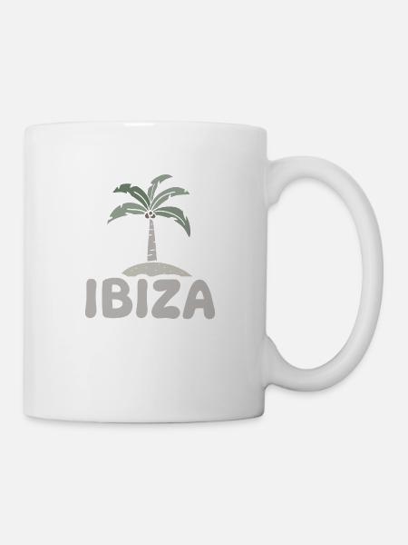 Ibiza Ibiza - Tasse - Weiß