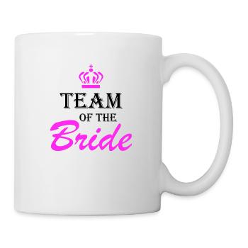 Team of the Bride The Bride Design - Mug - white - Right