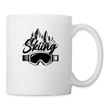 Skiing Ski motif for skiers Skiers - Mug - white - Right
