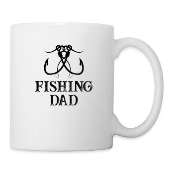 Angler Spruch Fischen Fischer Geschenksidee - Tasse - Weiß - Rechts