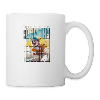 Off the Wall – Skaten mit Style und Spaß - Tasse - Weiß - Rechts