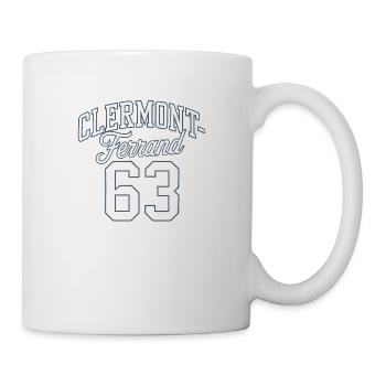Clermont Ferrand 63 - Mug blanc - blanc - Droite