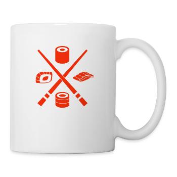 sushi - Tasse - Weiß - Rechts