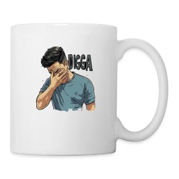 Facepalm Digga - Mug - white - Right