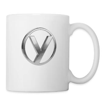 Chrome ,, Nuclear Disarmament " Metallic - Tasse - Weiß - Rechts