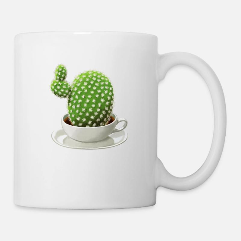 Coffee Cactus - Mug - white