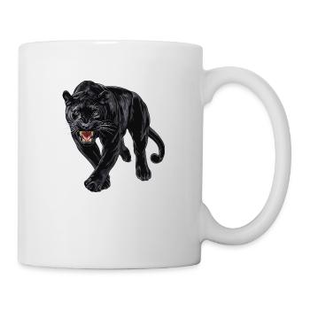 Panther - Tasse - Weiß - Rechts