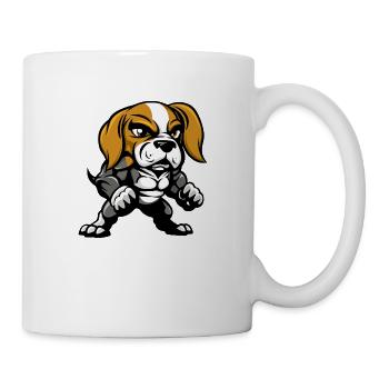 Beagle Dog Comic - Mug - white - Right