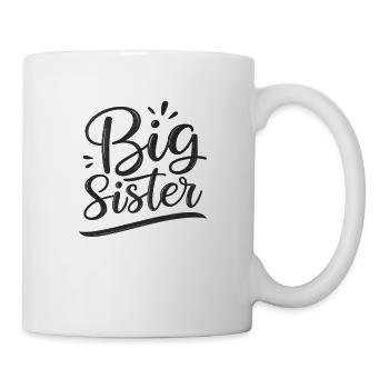 GESCHENK FÜR SCHWESTER - Tasse - Weiß - Rechts