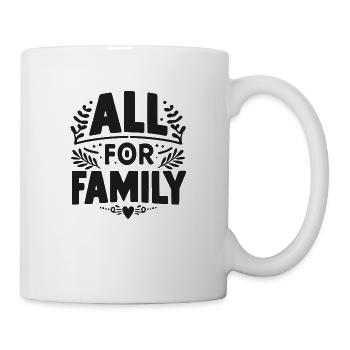 All for Family - Mug - white - Right