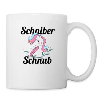 Schinber Einhorn - Tasse - Weiß - Rechts