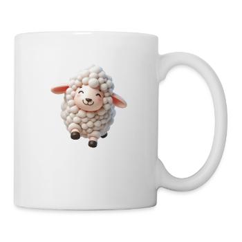 Schaf 3 - Tasse - Weiß - Rechts