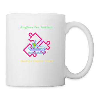 Pêcheurs pour l’autisme : un avenir meilleur - Mug blanc - blanc - Droite