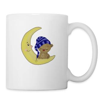 Bonne nuit les ours - Mug blanc - blanc - Droite
