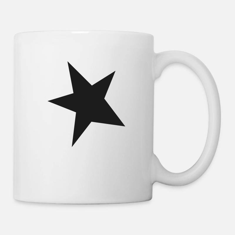 Star filled in - Mug - white